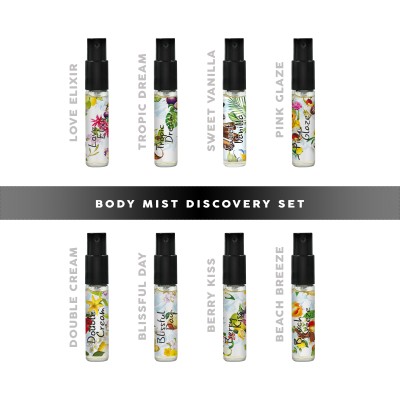 Body Mist Discovery Set 8 x 3ml Body Mist Discovery Set 8 x 3ml