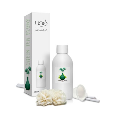 Green Tea Peony Oda Parfümü Yedek Set Green Tea Peony Oda Parfümü Yedek Set